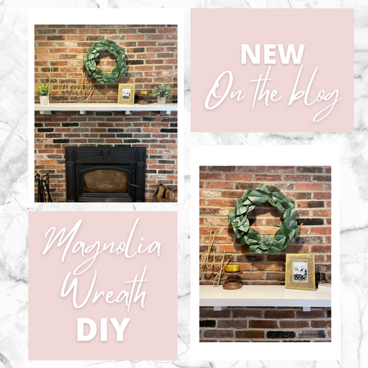 Magnolia wreath diy