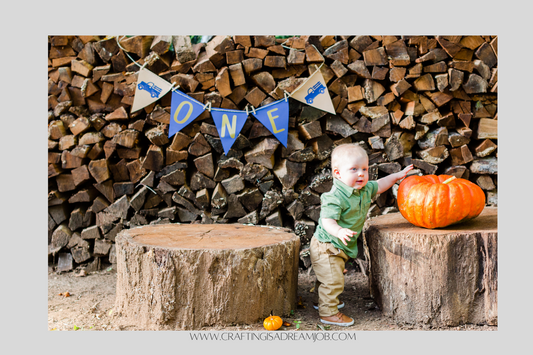 Birthday Themes - Fall, Trucks, and Pumpkins First Birthday