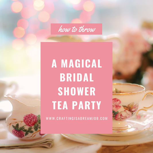 Weddings - Tea Party Shower Theme