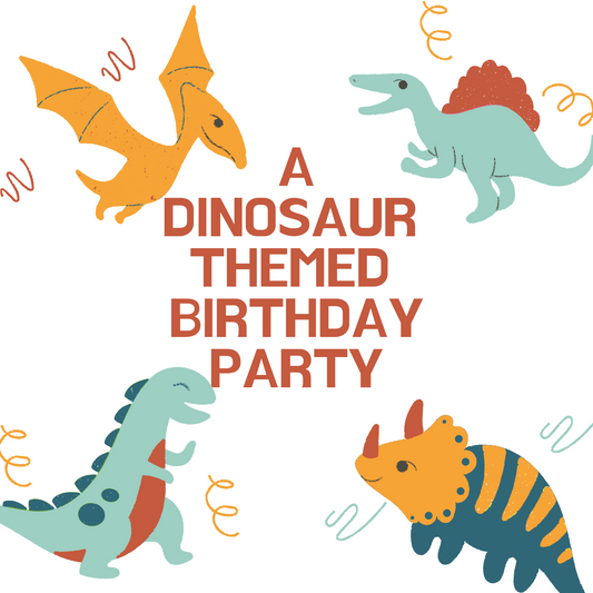 dinosaur birthday party theme