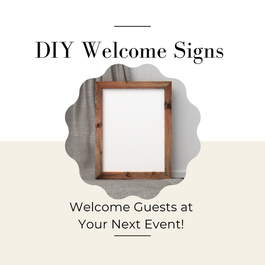 DIY Party Signs