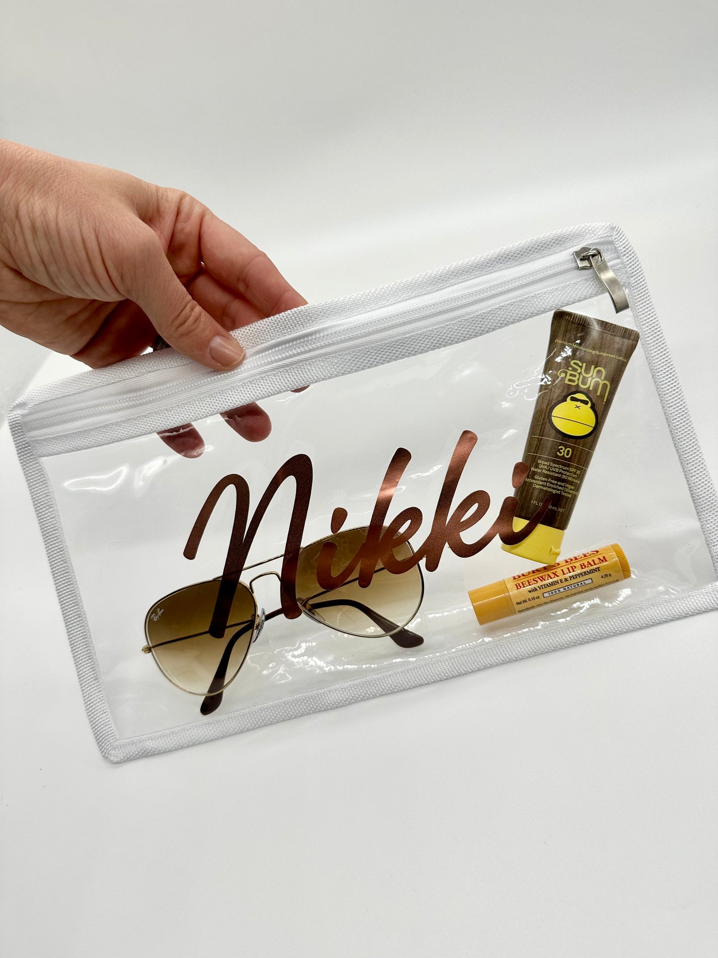 Personalized Poolside - Beach Bag - Tote