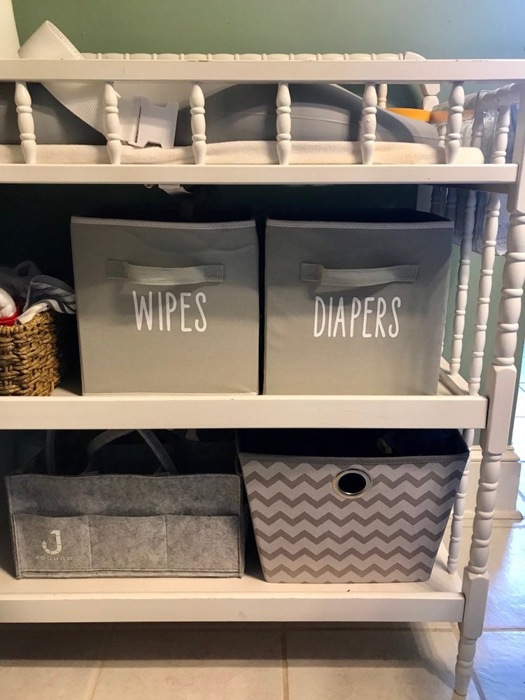 Personalized Storage Cube - Nursery Personalized Storage