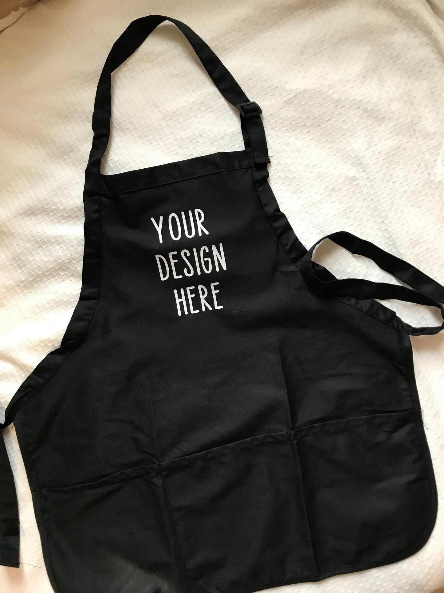 Personalized Aprons WITH pockets! Personalized with whatever you want! Custom Design - Your Design - Customizable
