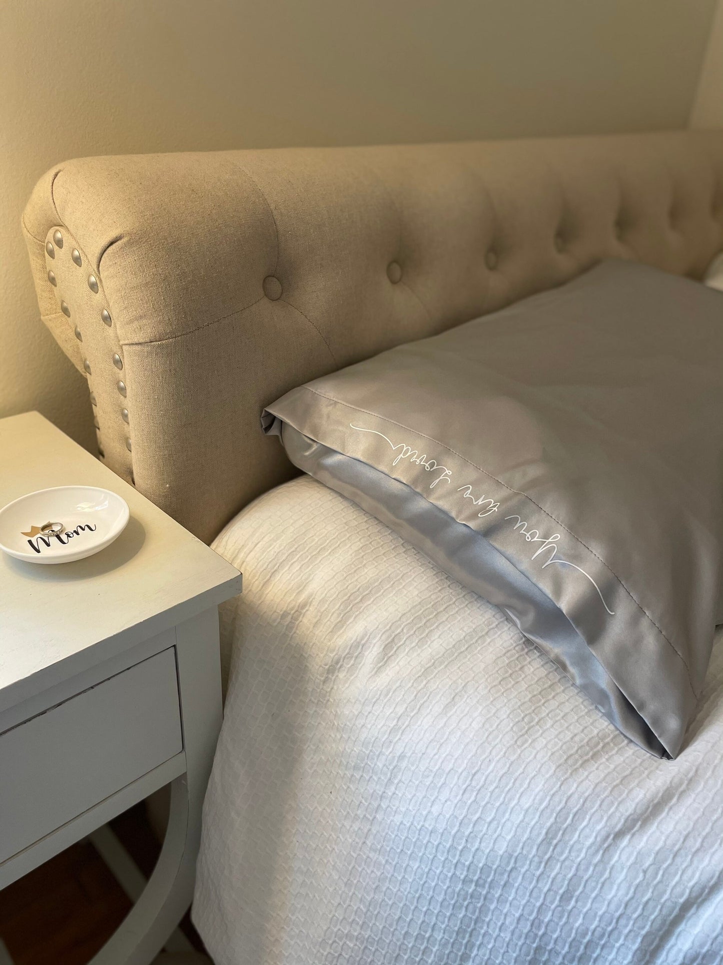Personalized Pillow Cover/Sham - Customized - Personalized Gift Idea - Polyester/Satin Feel Sham