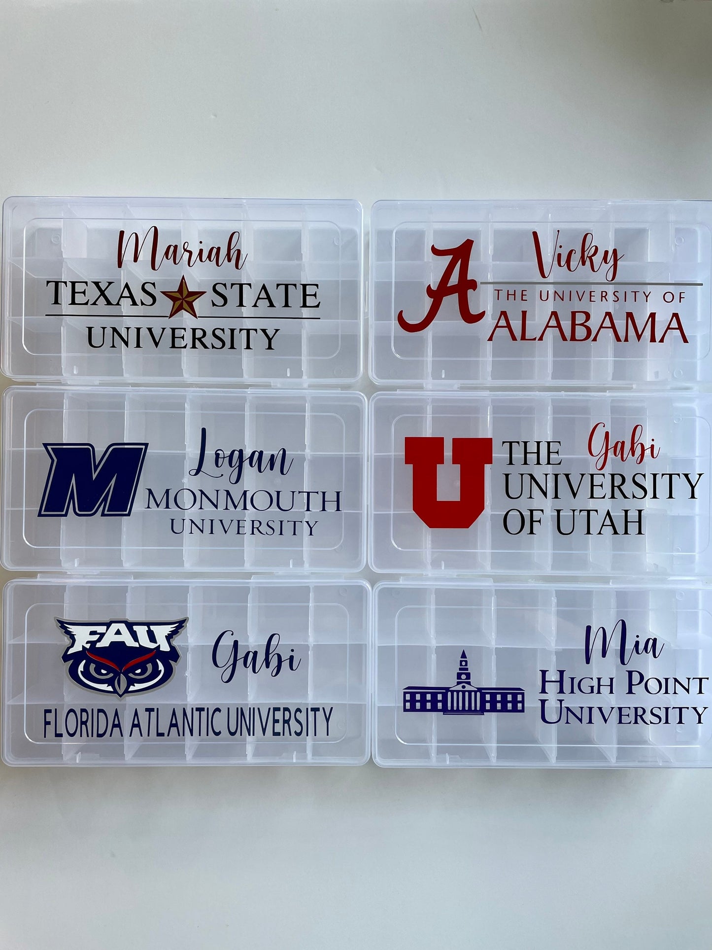College Candy Box Container - College Grad Gift - Personalized Gift - Decision Day - Commitment Day
