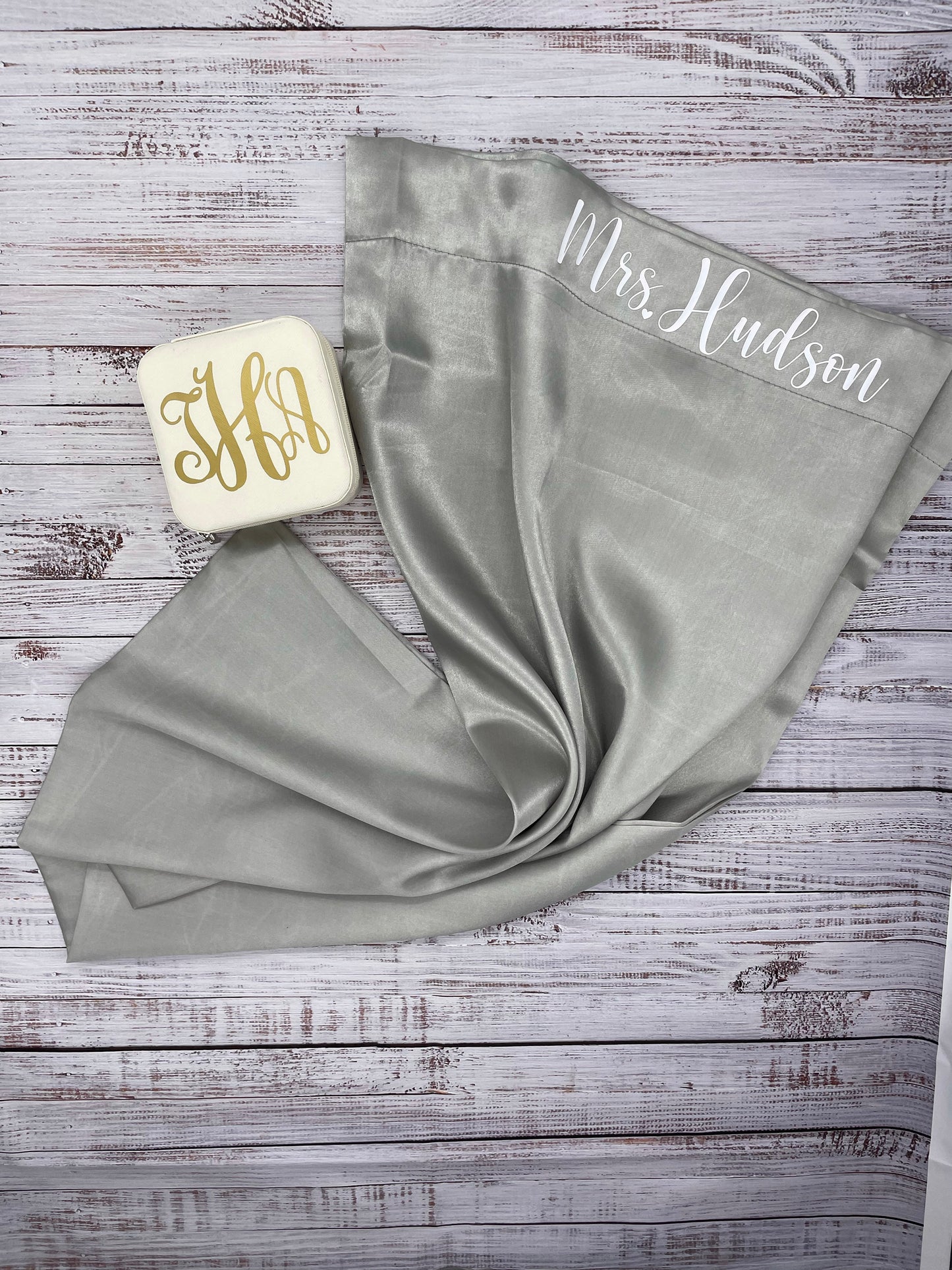 Personalized Pillow Cover/Sham - Customized - Personalized Gift Idea - Polyester/Satin Feel Sham