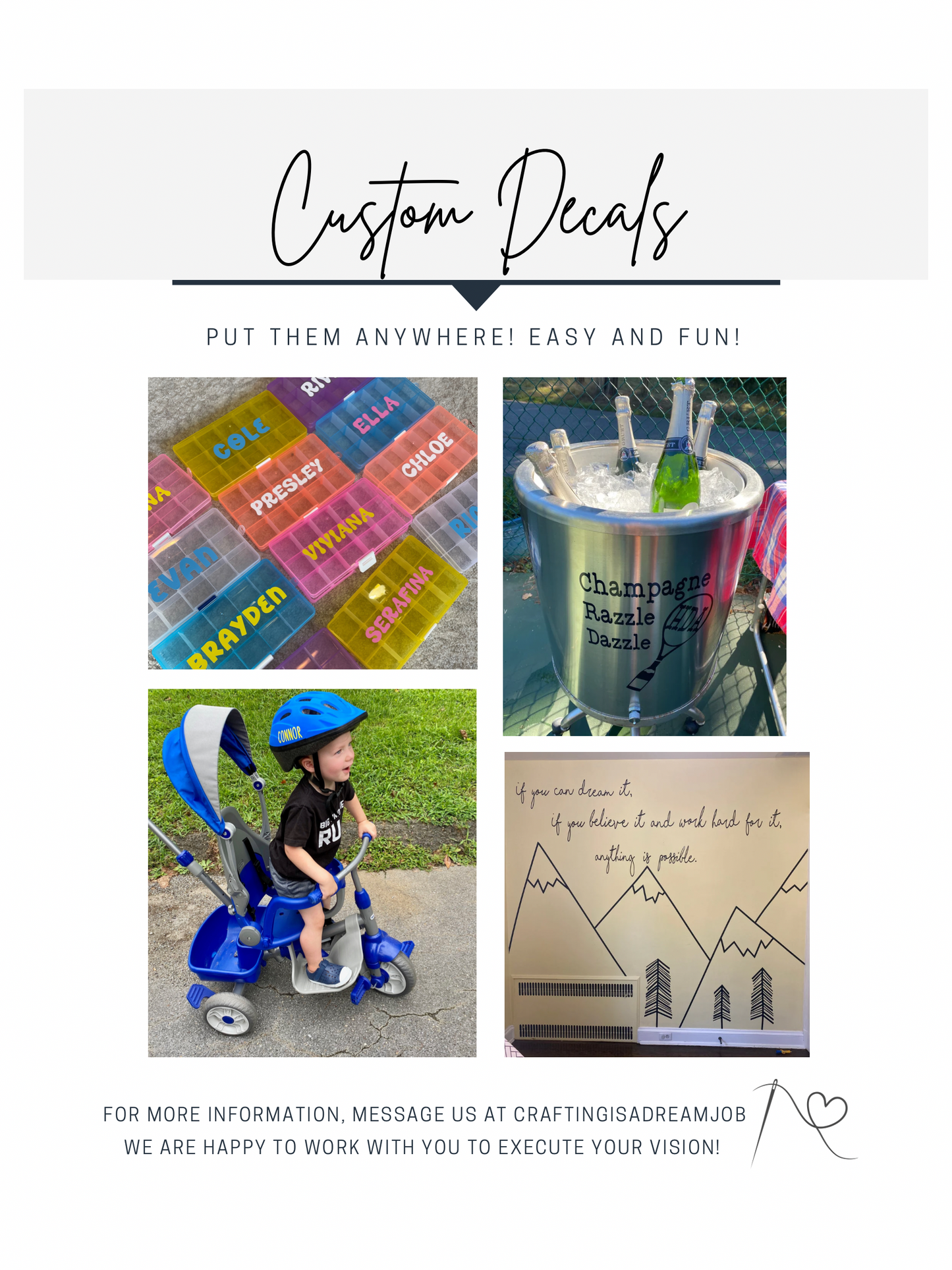 Custom Decals - Vinyl Decal Stickers