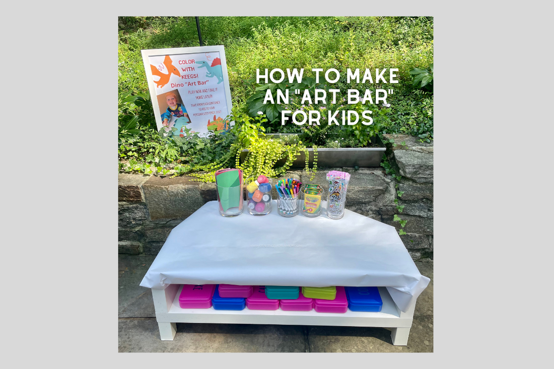 Birthdays – “Art Bar” for Craft Activity and Party Favor