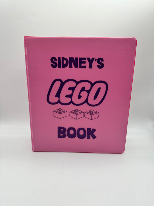 Lego binder book gift