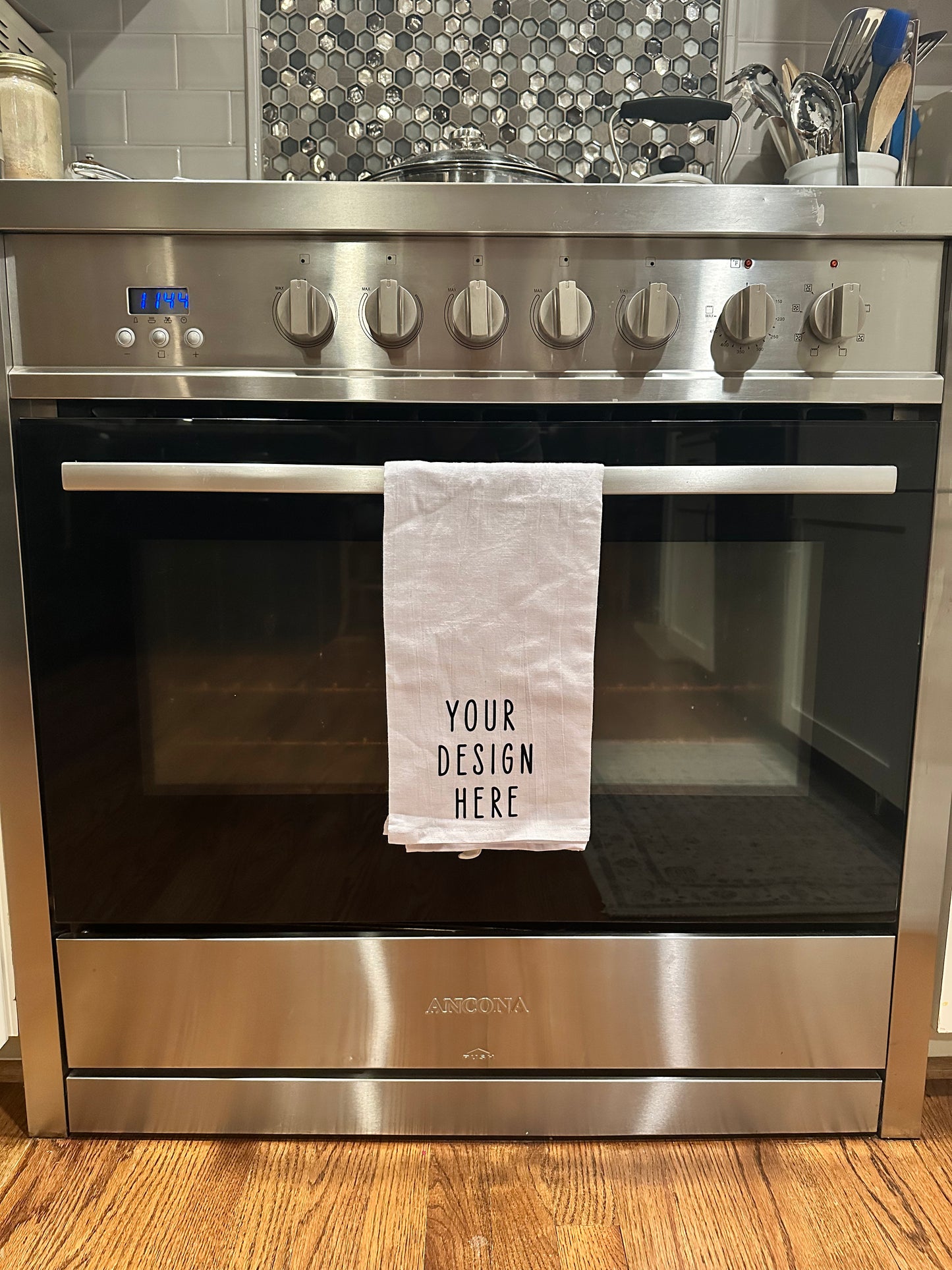 Personalized Kitchen Tea Towels - Dish Towels - Custom Towel Design - Your Design Here