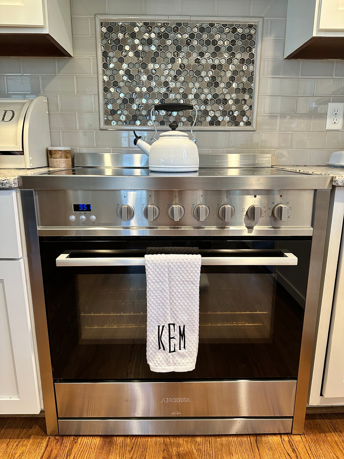 Monogrammed Personalized Kitchen Towels -Cotton- Embroidered-Choose your Colors - Monogrammed