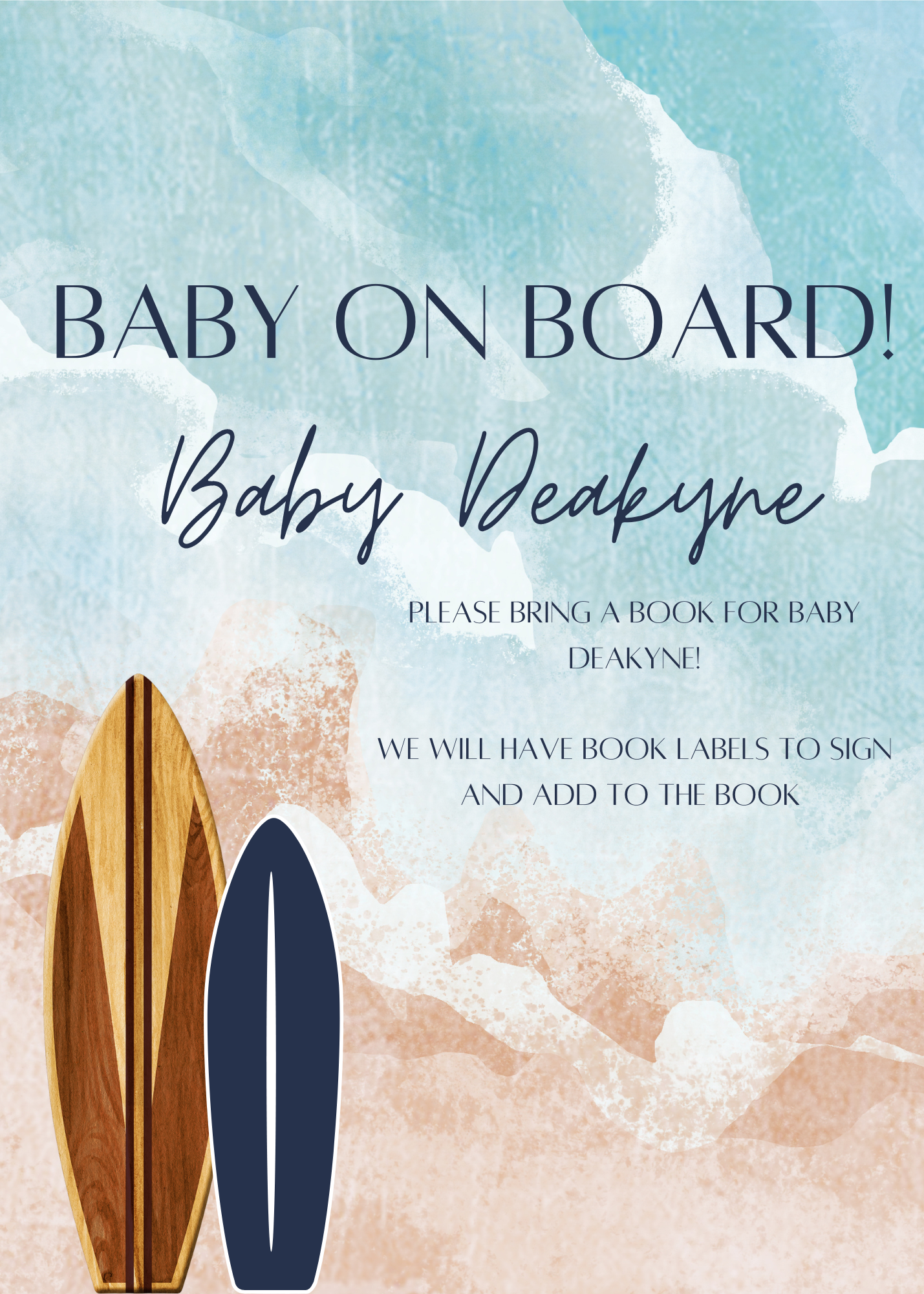 Baby on Board - Invitation to Download
