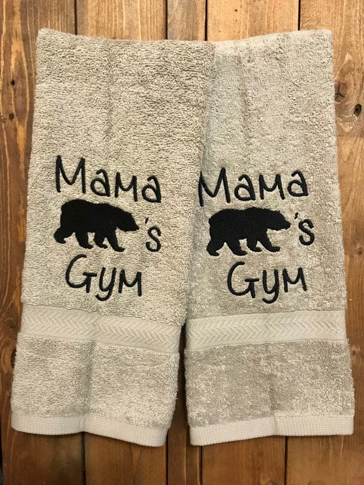 Personalized Bathroom Hand Towels Cotton Embroidered Choose your