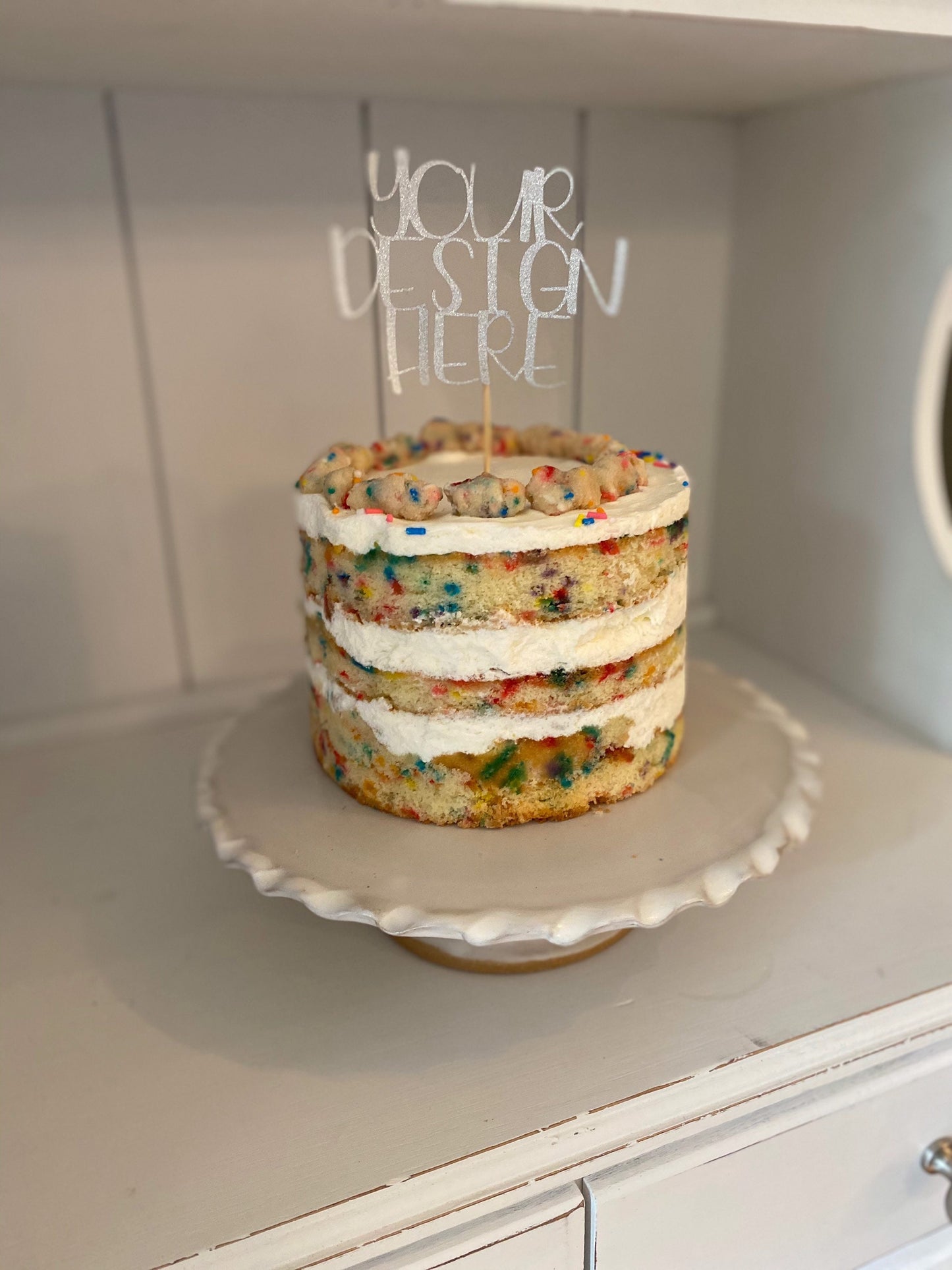 Cake topper - Decoration - Custom cake topper - birthday
