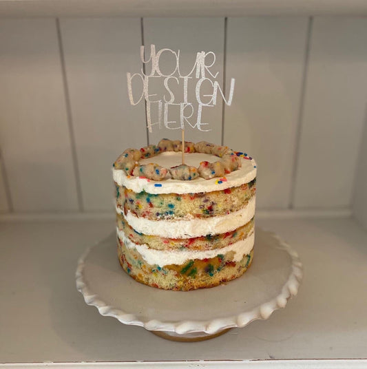 Cake topper - Decoration - Custom cake topper - birthday