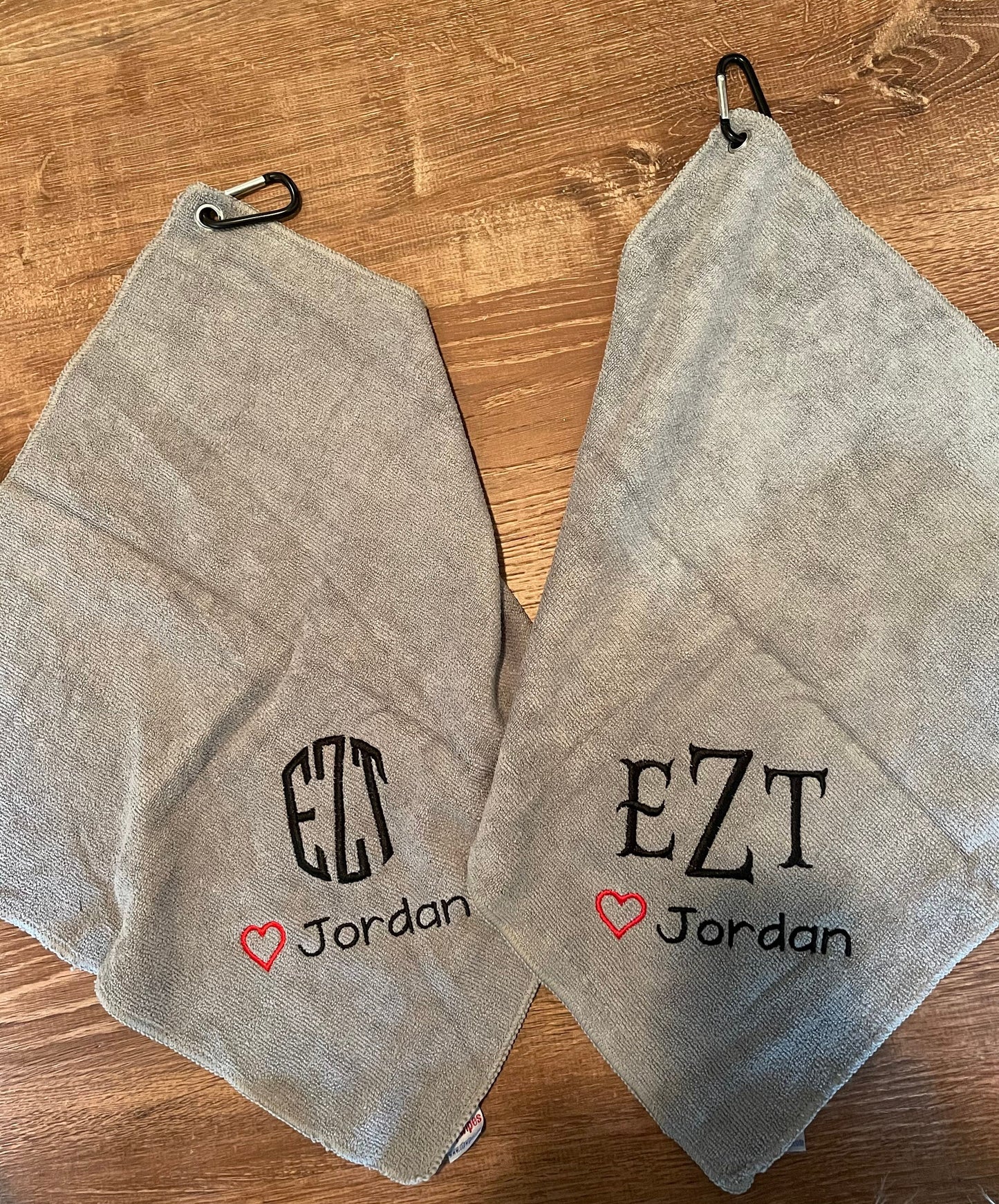 Golf Towels Personalized - Embroidered - Great gifts for dad - Custom Golf Towel Gift