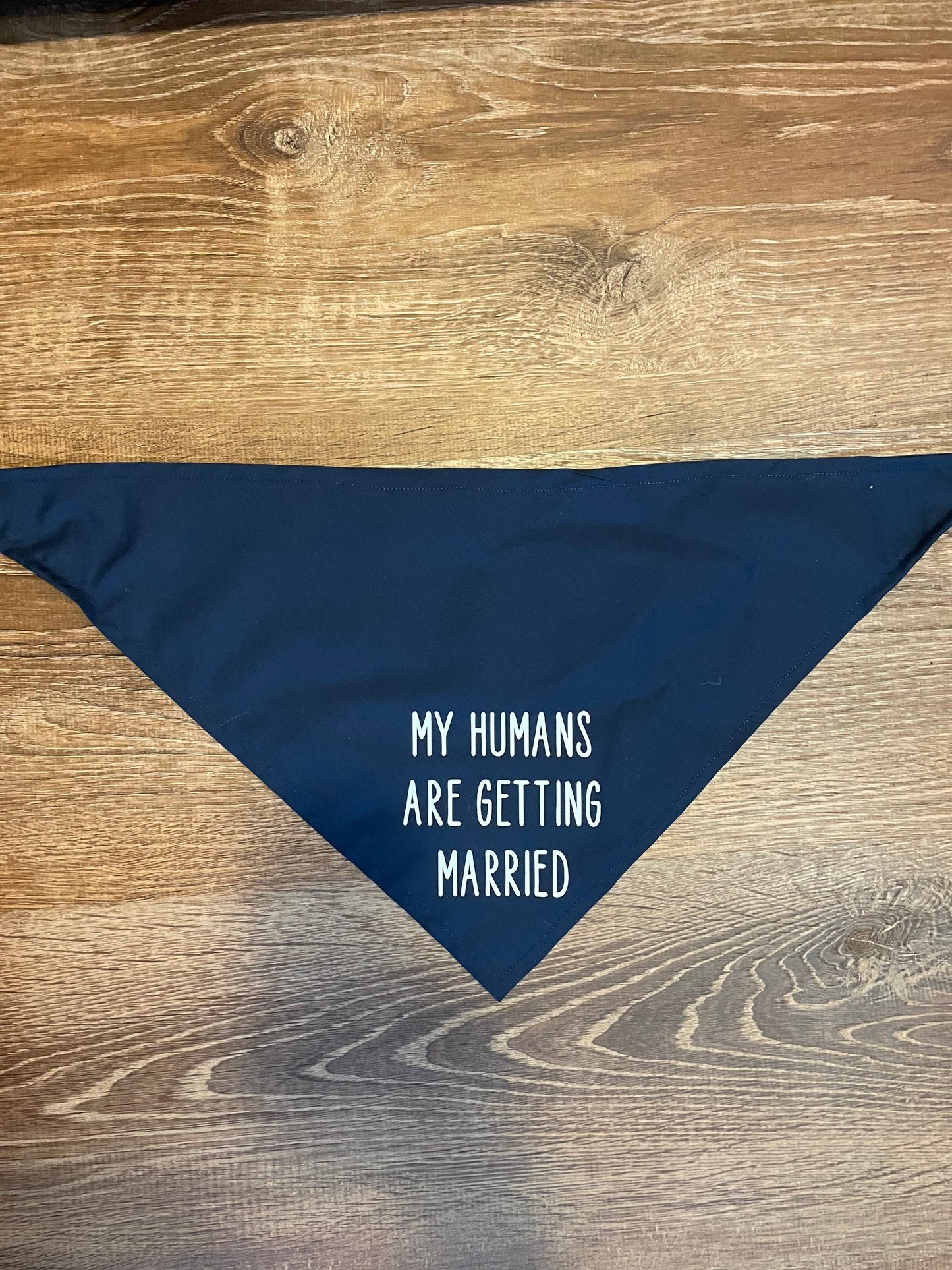 Announcement Dog Bandana/Hankerchiefs-Personalized with an announcement or saying