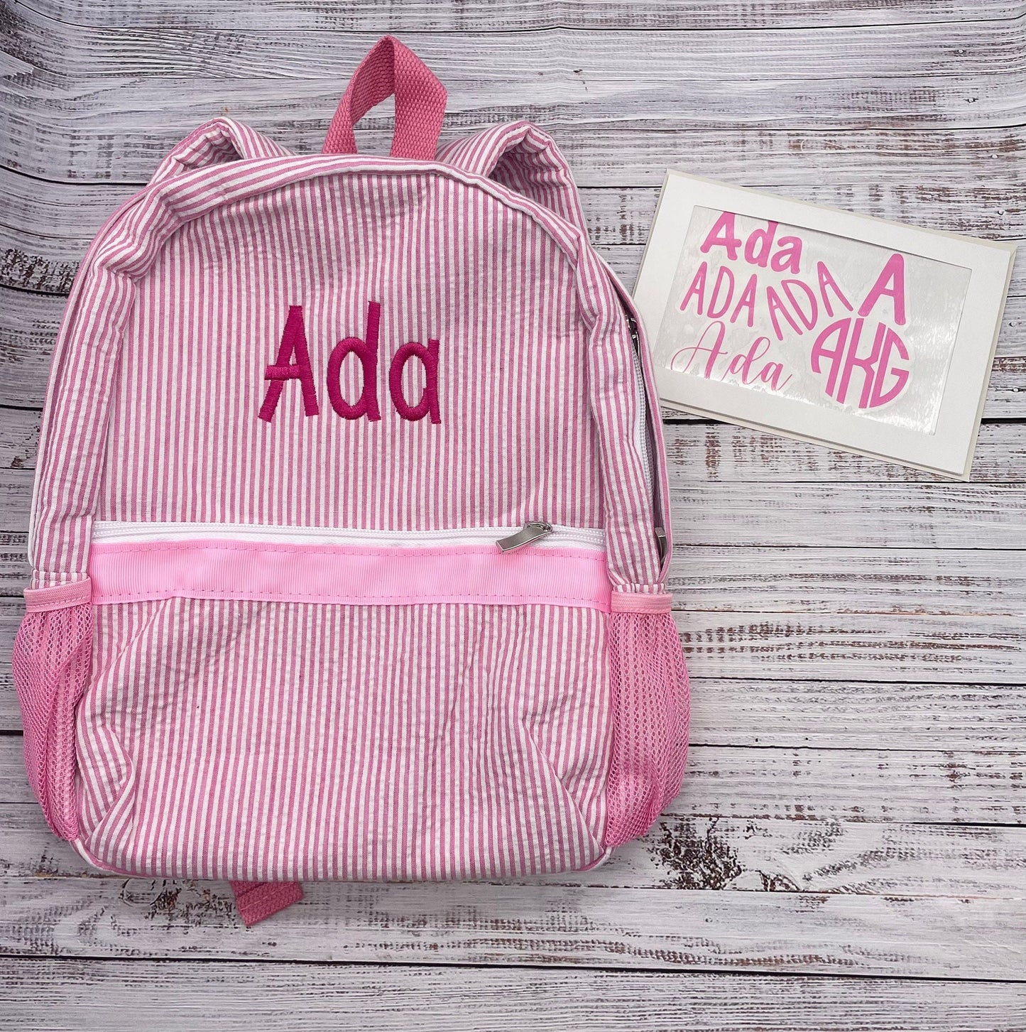 Personalized Toddler Backpack